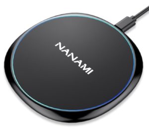 NANAMI Fast Wireless Charger Qi Ladepad