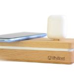 WhyWood: Kabellose Ladestation aus Holz – Design, Funktion & Nachhaltigkeit vereint